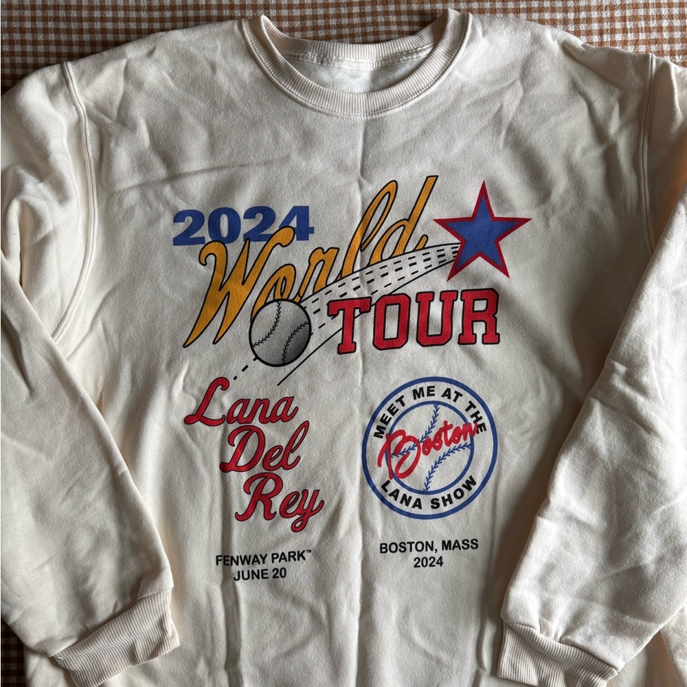 Lana Del Rey Fenway Park ‘24 Pullover 2XL